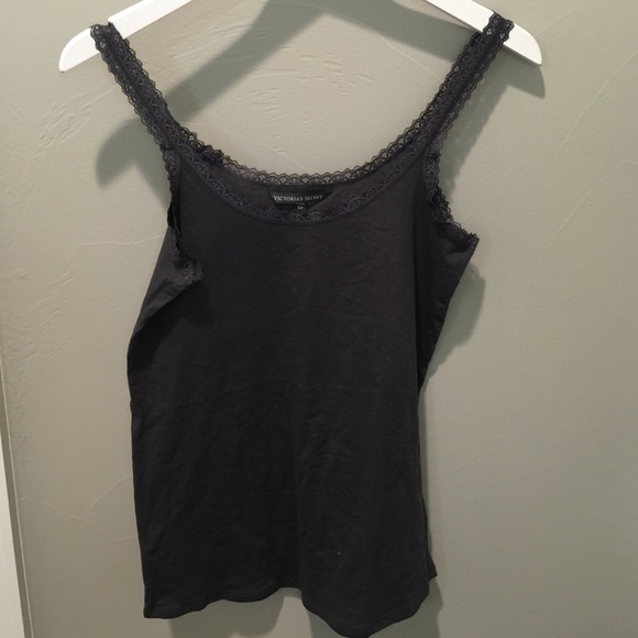 Grey lace cami