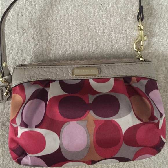 Authentic Coach Wristlet
