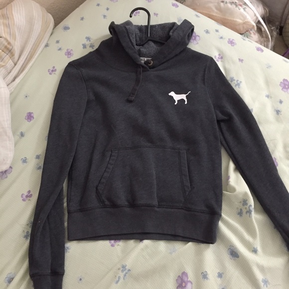 Victoria dark grey hoodie