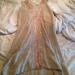 Free People size S tunic shirt