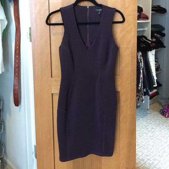 Topshop U.S. Size 6 purple dress