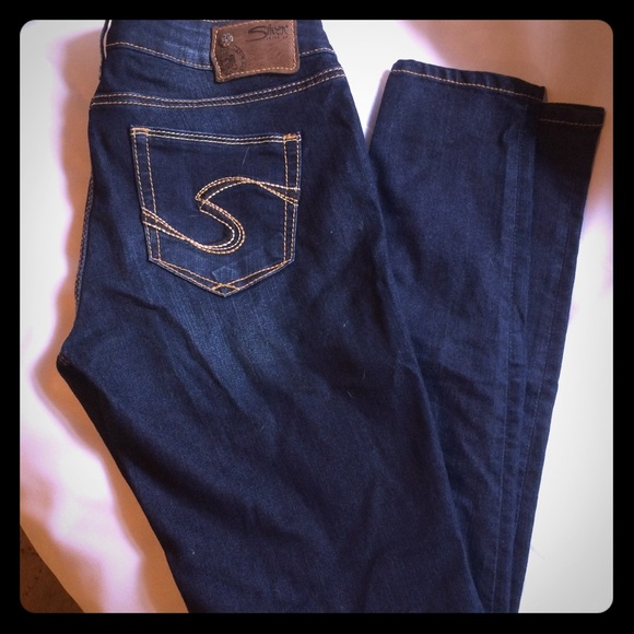 Silver jeggings