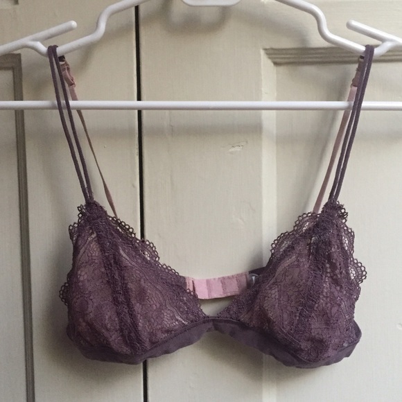 Urban Outfitters Kimchi Lace Triangle Bra