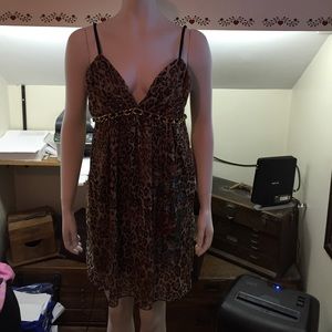 Ed Hardy leopard dress