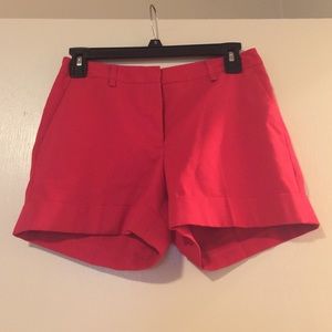 Red shorts