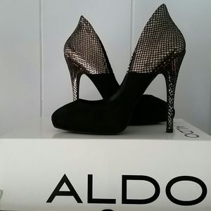Aldo Snake Pattern Heels