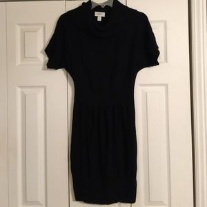 Black sweater dress