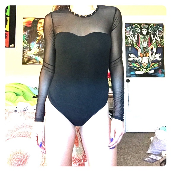 Black bodysuit