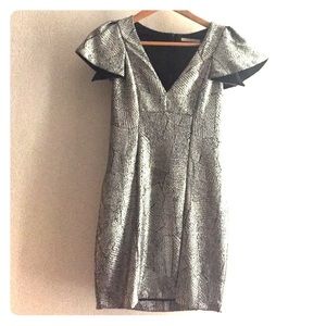 Metallic Short Dress