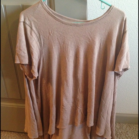 Free people circle in the sand tee