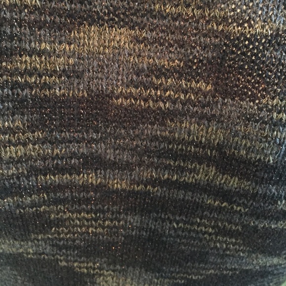 Brown sweater sparkle dress - Picture 3 of 4