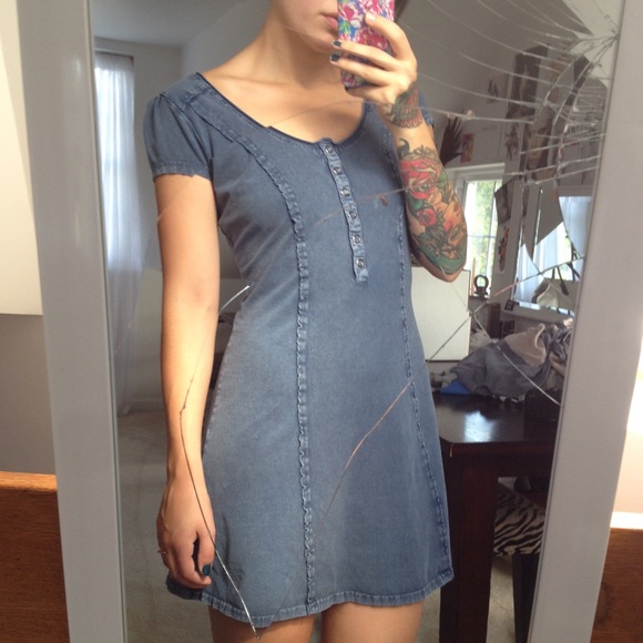 "Denim" dress