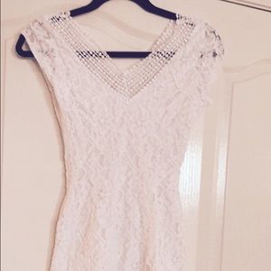 White Lace Dress