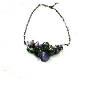 Purple necklace