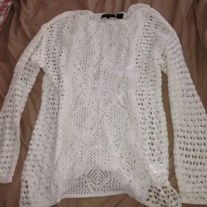 White Knit Sweater