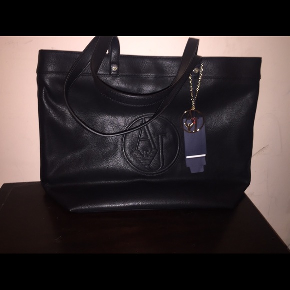 BNWT Armany jeans purse black
