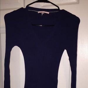 Deep navy blue sweater