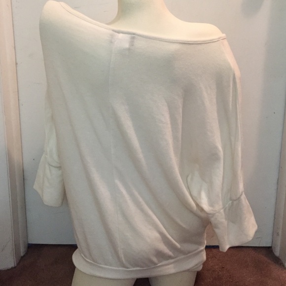White knit tunic top - Picture 3 of 4