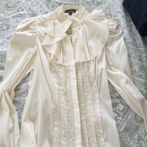 Bebe Victorian style blouse