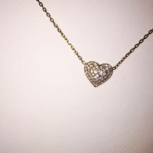 Gold Mini Heart Necklace - Michael Kors