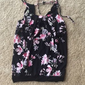 Floral Express Fashion Tank