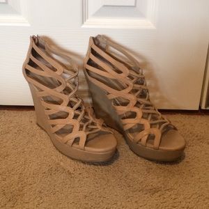 BCBGeneration Gladiator Wedges