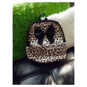 Cheetah Print Backpack NWOT