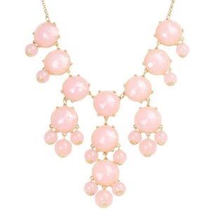 Pink statement necklace