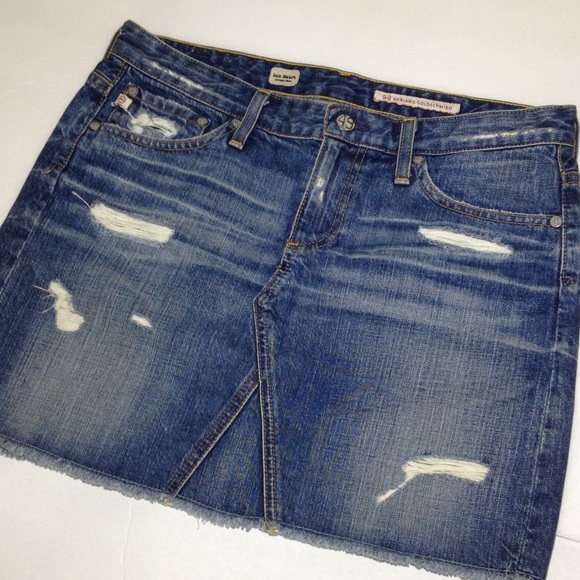 AG Adriano golds chmied -box skirt vintage