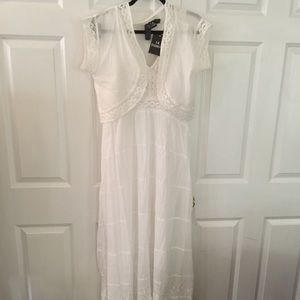 SALE 🎈🎈New dress with bolero jacket & embroidery