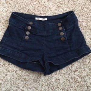 Dark Wash Shorts