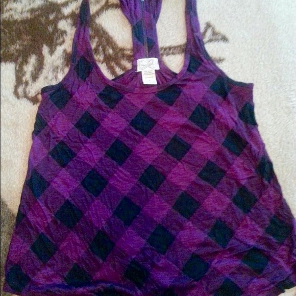 Checkered tank top