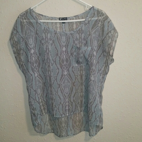 Chiffon shirt