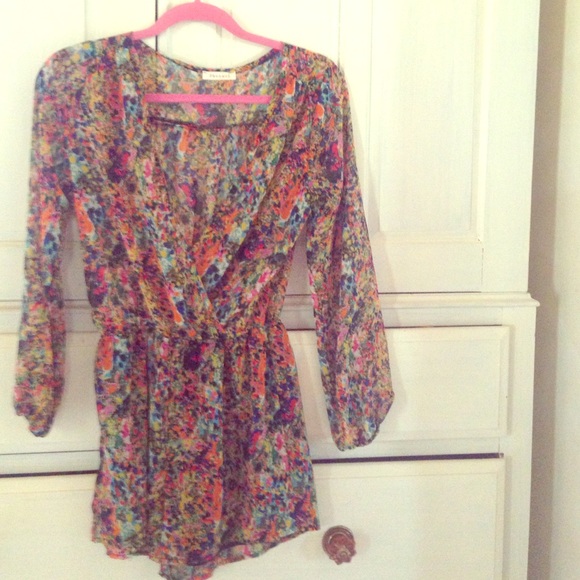 Long sleeve Sheer Jumper