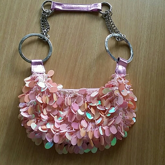 Handbags - CLEARANCE Pink confetti bag