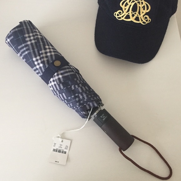 🆕 J. Crew - Plaid Umbrella