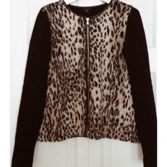• Fall/winter Sale • Ann Taylor leopard sweater