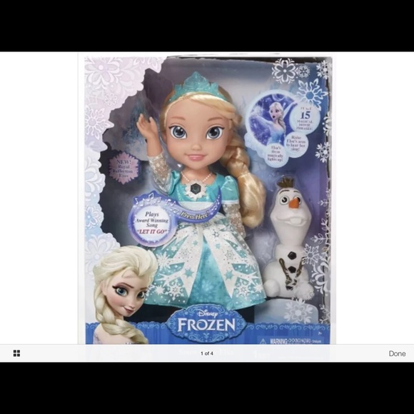 Disney Frozen Elsa with Olaf (Christmas gift)
