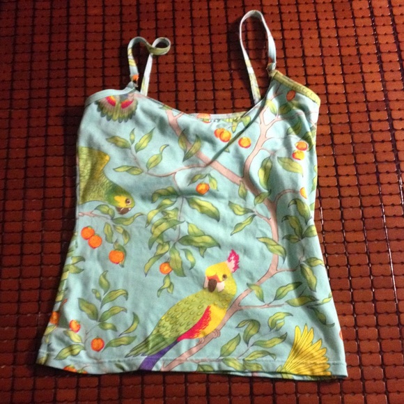 🚫SOLD🚫Manuel Canovas tropical birds trees top