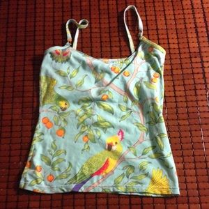 🚫SOLD🚫Manuel Canovas tropical birds trees top