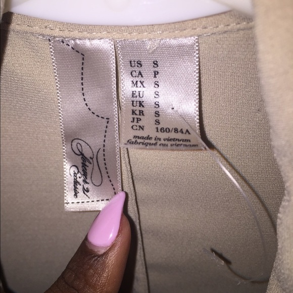 Light Tan Forever 21 Blazer - Picture 3 of 3