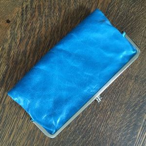 NEW Hobo Lauren Wallet Clutch in Cornflower Blue