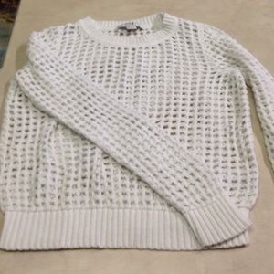 White holy sweater