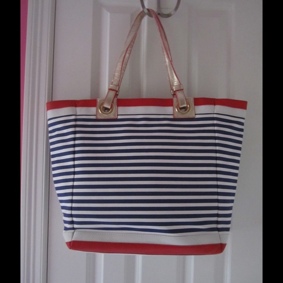 NWT Lilly Pulitzer Cabana Tote Bag Canvas - Picture 2 of 4