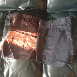 Two J Crew shorts