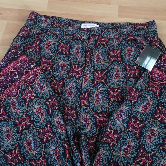 Urban Outfitters Boho Chic Printed Wide Leg Pants - Picture 4 of 4