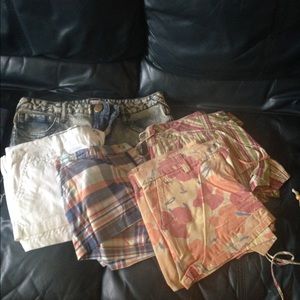 5 pairs of designer shorts
