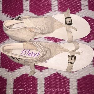 canvas sandals