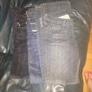 3 designer jeans!