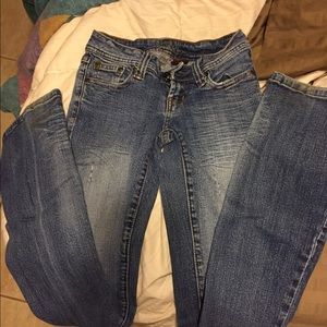 Zandi low rise boot cut jeans